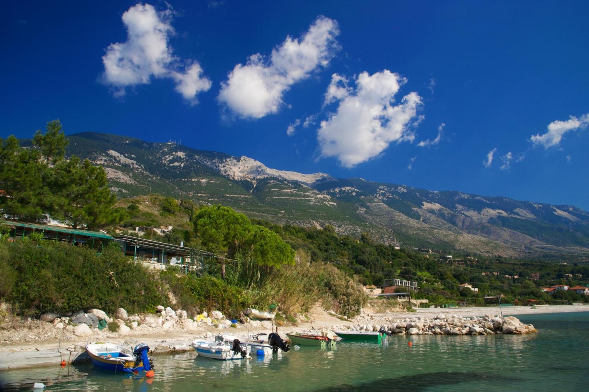 Eleftheria Apartments Vlachata Dış mekan fotoğraf