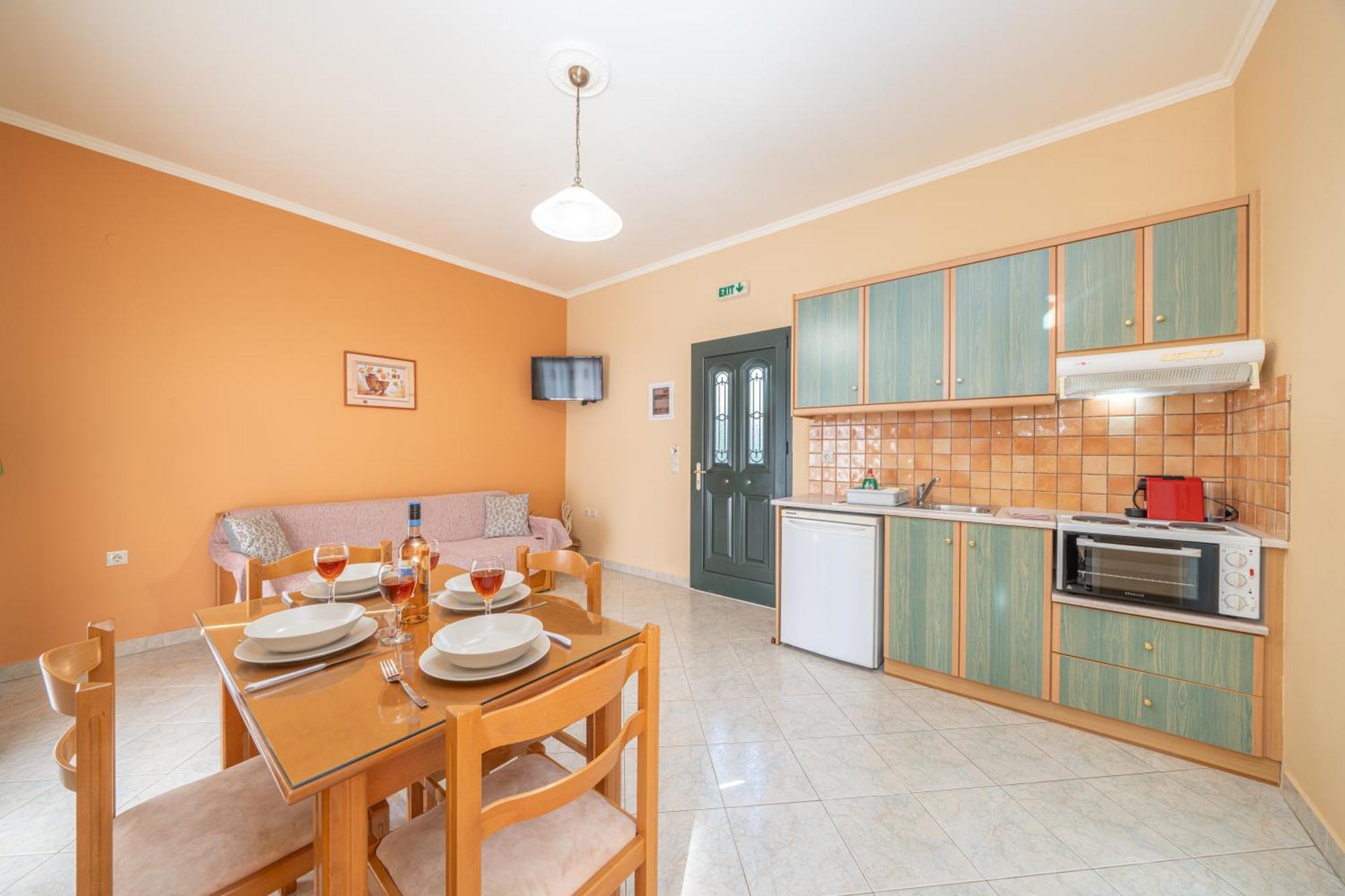 Eleftheria Apartments Vlachata Dış mekan fotoğraf
