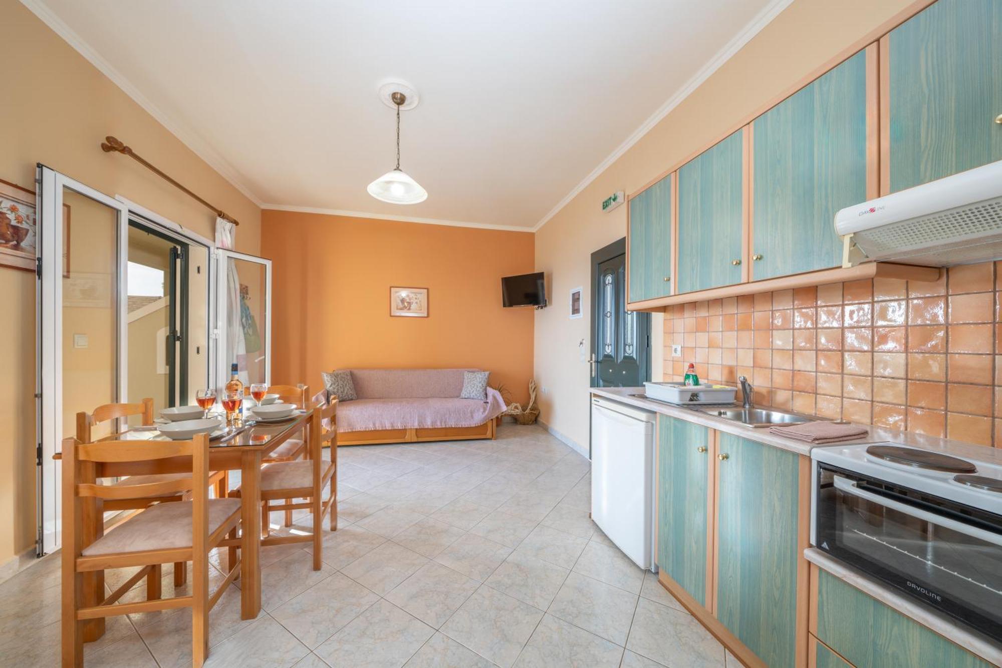 Eleftheria Apartments Vlachata Dış mekan fotoğraf